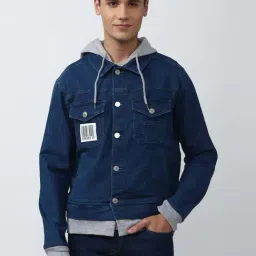 Forever 21 Blue Cotton Regular Fit Denim Jacket-picture-33