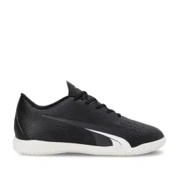 Puma Kids Black & White Football Shoes-image-71