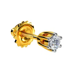 Kisna Diamond & Gold Jewellery 14k (585) Gold Jacole Earring-picture-38