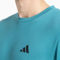Adidas Turquoise TR-ES COMF Training T-Shirt image 4