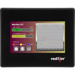 Red Lion CR3000 Series TFT Touch Screen HMI - 4.3 in, TFT Display, CR30000400000310 image 2
