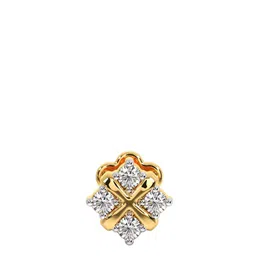 CANDERE A KALYAN JEWELLERS COMPANY 18Kt Gold 0.04 Ct Diamond Nose Pin - 0.54g-image-70