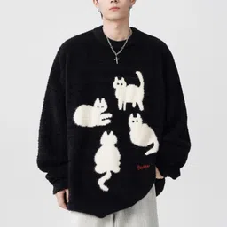 Mast & Harbour Men Animal Printed Pullover-picture-20