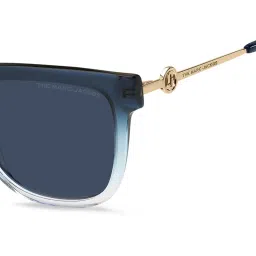 Marc Jacobs Blue Rectangular Sunglasses For Women image 4