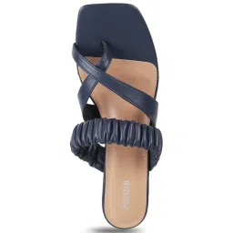 Mochi Women's Blue Toe Ring Stilettos image 4