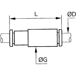 Legris 7996 Series Non Return Valve 4 mm Tube Inlet 4 mm Tube Outlet 1 to 10 Bar, 7996 04 00 image 2