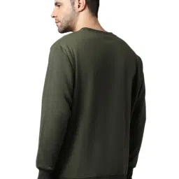 Vimal Jonney Red & Green Regular Fit Printed Sweatshirts - Pack of 2 image 3