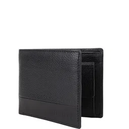 HIROSHI Men Leather Two Fold Wallet image 2