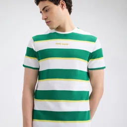 Pepe Jeans Men Pure Cotton Slim Fit T-shirt-picture-12