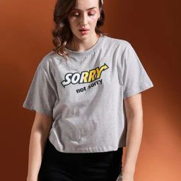 Globus Grey Printed T-Shirt-picture-22