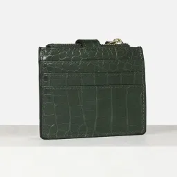 Van Heusen Green Animal Effect Wallet image 3