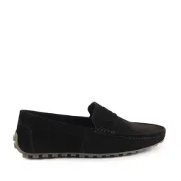 Fausto Men's Black Casual Loafers-picture-24