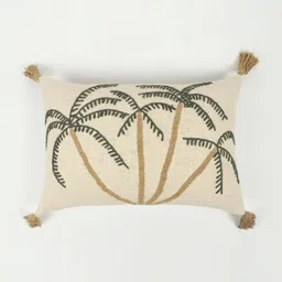 Art Avenue Beige Embroidered Rectangle Cushion Covers-image-39