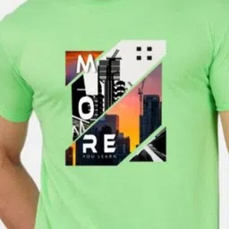 GLOBAL NOMAD Men 2 Printed Bio Finish Applique T-shirt image 3