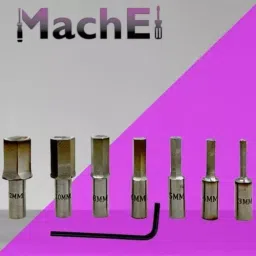 MachEl Precision Lathe Revolving Center with MT2 Shank Teng Style image 5