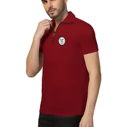 Blisstone Men Brand Logo Polo Collar Pockets T-shirt image 4