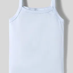 Zero Sinker Knit Sleeveless Solid Colour Slips Pack Of 3 - Pink Purple & Mint image 2