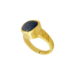 RAVIOUR LIFESTYLE Unisex 6.25 Ratti Panchdhatu Sapphire Ring-image-77