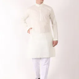 House Of Rama Men Thread Work Kurta-picture-24
