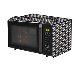 The Furnishing Tree Black PVC Microwave Oven Cover-picture-15