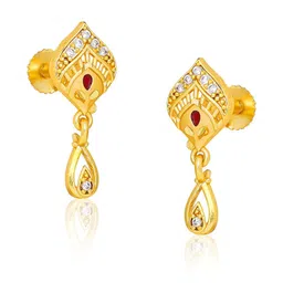 Raj And Deb Gold-Plated Drop Earrings image 2