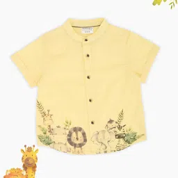 Pantaloons Baby Boys Printed Casual Shirt-image-90