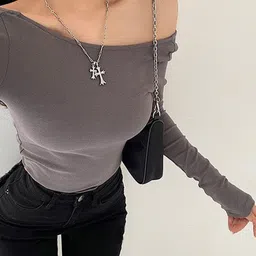 StyleCast x Revolte Women Solid Fitted Top image 2