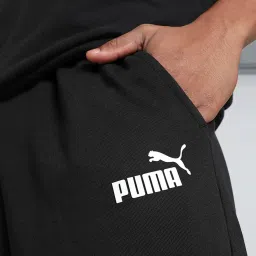 Puma Black Regular Fit Sports Trackpants image 4