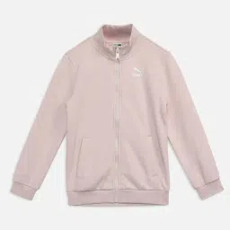 Puma Unisex Island Pink Cotton Solid Full Sleeves Winter Jacket-image-68