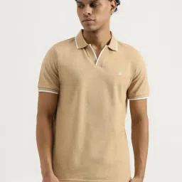United Colors Of Benetton Beige Regular Fit Polo T-Shirt-picture-39