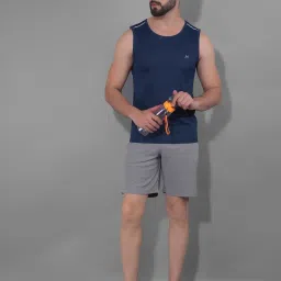 Force NXT Blue Regular Fit Gym Vest image 4