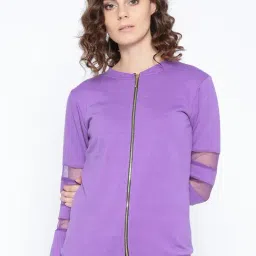 Belle Fille Light Purple Full Sleeves Sweatshirt-picture-18