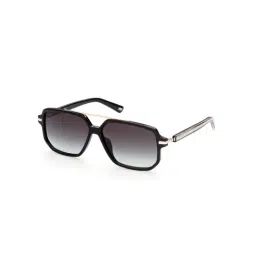 Web Eyewear Grey Rectangular Sunglasses for Men Designed in Italy-picture-14