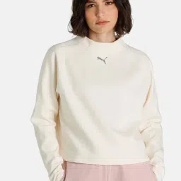 Puma Evostripe High Neck Relaxed Fit Women Relaxed Fit Sweatshirt-image-45