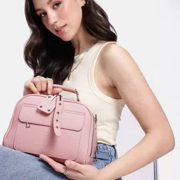 DressBerry Textured Handheld Bag-image-92