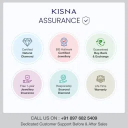 Kisna Diamond & Gold Jewellery Rebeka 18k (750) Diamond & Gold Ring For Women image 4