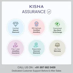 Kisna Diamond & Gold Jewellery Melanie 18k (750) Diamond & Gold Ring For Women image 4