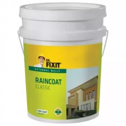 Dr Fixit 641 Raincoat Classic Dark Base Acrylic Waterproof Coating-19Ltr image 1