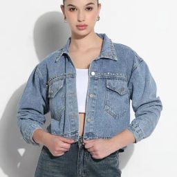 SHOWOFFFF Blue Embellished Jacket-picture-49