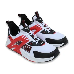 Puma Men's Pacer+ White Running Shoes image 4