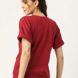 BRINNS Maroon Casual Jacket image 2