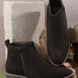 ID Men's Black Casual Boots-picture-35