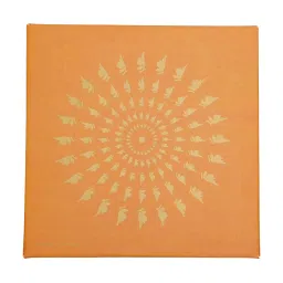 Maspar Red Cotton Abstract 144 TC Bedsheet & Towel - Set of 5 image 4