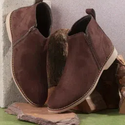 ID Men's Brown Casual Boots-picture-43