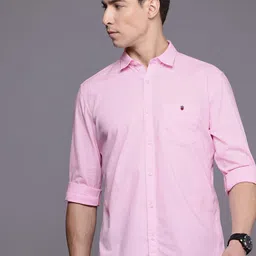 Louis Philippe Jeans Slim Fit Pure Cotton Casual Shirt-image-81