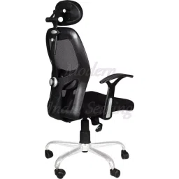Chair Garage Black High Back Mesh Ergonomic Office Chair AM39 image 2
