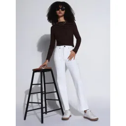 SHOWOFFFF White Jeans image 5