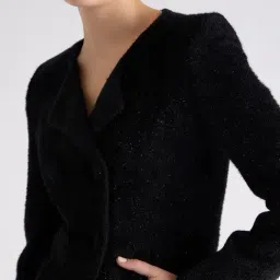 Centrestage Black Solid Jacket image 5