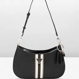 GUESS Striped Structured Shoulder Bag-picture-30