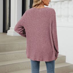 HERE&NOW Women Acrylic Long Sleeves Sweaters-picture-32